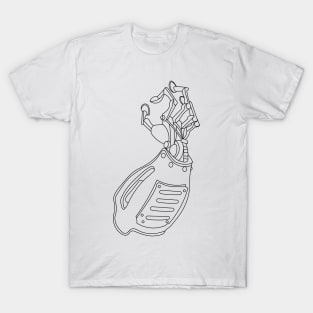 John Silver (Black Outline) T-Shirt